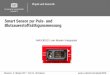 Smart Sensor zur Puls- und Blutsauerstoffsättigunsmessung · LED + Photodiode + ADC Charakteristik. ADC Auflösung: 18 Bit (2. 18 = 262144) Typische Count-Raten mit internen LEDs