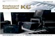 Keyboard Amplifier KC Series Catalog Quality Amplifiers ...cms. The "KC" prefix is synonymous with high-quality