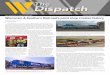 Wisconsin & Southern Railroad's paint shop creates historywatcocompanies.com/pdfs/Dispatch_2019/1JanWeb2019.pdf · Top left: Kansas and Oklahoma Railroad's Team Safety and Improvement