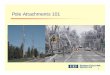 EEI Pole Attachments 101 · 2 Overview Joint use vs. pole attachments Pole attachments Access is mandatory Rates are subsidized by utility customers Effect on the safety, integrity