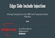 Hijacking Abusing Caching Servers into SSRF and ... Edge Side Include Injection Abusing Caching Servers