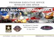 PROGRAM EXECUTIVE OFFICE MISSILES AND SPACE · Mr. Michael R. Chandler. IAMD Project Manager. 23 July 2015. Any Warfighter - Anywhere - All The Time. PROGRAM EXECUTIVE OFFICE MISSILES
