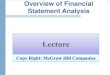 Overview of Financial Statement Analysis - univ-lille.frmoodle.univ-lille2.fr/pluginfile.php/169020/mod_resource/content/2/FSA... · part in financial statement analysis. • Notes