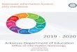 STATEWIDE INFORMATION SYSTEM 1999/2000 · STATEWIDE INFORMATION SYSTEM 2017-2018 PROJECT OVERVIEW 2 SIS Requirements for the Arkansas Department of Education The ADE will make available