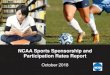 NCAA Sports Sponsorship and Participation Rates Report · NCAA® Sports Sponsorship and Participation Rates Report 1981-82 – 2017-18 The data from the 1995-96 and 1996-97 academic