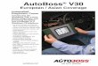 AutoBoss V30 - auto-tool-shop.com · PC Operation Component Actuation Fault Codes First Choice for European & Asian Coverage Flexibility & Portability Supports Multi-languages Frequent