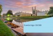 Cambridge IGCSE - liceobanfi.edu.it · cambridge igcse una classe del liceo scientifico liceo classico classe mista/dedicata corso biennale 2019/2021 cambridge igcse • svolgerà