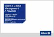 Value & Capital Management: A New Era - uni-hannover.de · Brand positioning / Managing value: Three core skills reputation { How to value risk-based, capital intensive businesses?