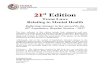 21st Edition - txcourts.gov · 21st Edition Texas Laws Relating to Mental Health Reflecting changes in law passed by the 85th Legislature, Regular Session – 2017 The laws reflected