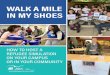 WALK A MILE IN MY SHOES - jrsusa.org · and the centuries-long Jesuit tradition of promoting social justice. TABLE OF CONTENTS Our Mission • Who is JRS/USA? • Why should we hostWalk