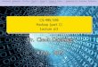 CS-495/595 Hadoop (part 1) Lecture #3 Dr. Chuck Cartledge ...ccartled/Teaching/2015-Spring/Lectures/004.pdf · 1/23 Miscellanea AssignmentThe Book Chapter 1 Chapter 2 Chapter 5Break
