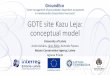 GDTE site Kazu Leja: conceptual model - meteo.lv · GDTE site Kazu Leja: conceptual model University of Latvia Andis Kalvāns, Jānis Bikše, Konrāds Popovs Nature Conservation Agency,