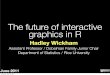 The future of interactive graphics in R - Hadley Wickhamvita.had.co.nz/papers/future-ig.pdf · June 2011 Hadley Wickham Assistant Professor / Dobelman Family Junior Chair Department
