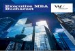 Executive MBA Bucharest - WU Executive Academy Wien · The Executive MBA Bucharest provides you with immediately applicable, cutting-edge business expertise and leadership skills