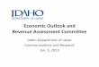 Economic Outlook and Revenue Assessment Committee€¦Economic Outlook and Revenue Assessment Committee Idaho Department of Labor Communications and Research Jan. 3, 2013 -4.0 -3.0