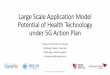 Large Scale Application Model Potential of Health ...cscn2017.ieee-cscn.org/files/2017/08/Session3-Christoph-Helsinki5GWeek.pdf · Large Scale Application Model Potential of Health