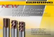 nano-Si Coated High-Performance End Mills - Guhring Inc. · nano-Si® Coated High-Performance End Mills NEW. Guhring’s coatings research department has developed a new nano multi-layer