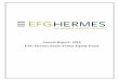 Annual 8 EFG Hermes Saudi Arabia Equity Fund … · for Zakat and Income. - Analysis, design of work and determining the effect of VAT. - Tax compliance requirement , contract and