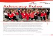 Advocacy Pulse - heart.orgwcm/@adv/documents/downloadable/... · Advocacy Pulse Above photo: Washington advocates and staff at the capitol in Olympia, lobbying for CPR in schools