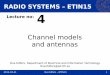 RADIO SYSTEMS – ETIN15 Lecture no: 4 · 2012-03-21 Ove Edfors - ETIN15 17 COST 231-Walfish-Ikegami model Background The Okumura-Hata model is not suitable for micro cells or small