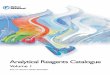 Analytical Reagents Catalogue - reanal-labor.hu · Our cutting edge analytical technology and more than 100 years experience in the manufacture and supply of an extensive portfolio