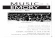 MUSIC - arts.emory.eduarts.emory.edu/documents/concert-programs/2018-19/10_21_18 EWE.pdf · of the Richmond Symphony, National Symphony, Baltimore Symphony, and Kennedy Center Opera
