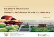 Export manual South African fruit industry - nda.agric.za · PPeCB – Perishable Products Export Control Board PUC – Production Unit Code QMs – Quality Management System sA –