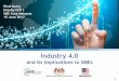 Industry 4 - miti.gov.my · Return of Investment Technology Convergence Mega Trends The revolution will help elevate the industry further… 15 . 9 pillars of Industry Revolution