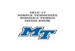 2016-17 MIDDLE TENNESSEE WOMENâ€™S TENNIS MEDIA GUIDE Editorial: The 2016-17 Womenâ€™s Tennis Media