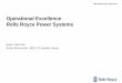 Operational Excellence Rolls Royce Power Systems · Operational Excellence Rolls Royce Power Systems Supply Chain Days Torsten Winterwerber– RRPS, VP Assembly, Testing