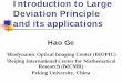 Introduction to Large Deviation Principle and its applicationsbicmr.pku.edu.cn/~gehao/Chinese version/Large Deviation_Ge.pdf · Introduction to Large Deviation Principle and its applications