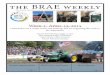 The Weekly Newsletter for the BioResource and Agricultural ... BRAE... · 1 the BRAE weekly Week 3- April 14, 2015 Student Opportunities Page 2-5 April Calendar Page 11 BRAE News