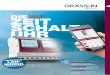 talento smart Broschuere 2018 DE EN IT FR · VIA LAN MODUL smart link-L H. 2 3 Schnelle und einfache Erstellung, Installation und Anpassung von Zeitschalt-Programmen Digitale Verteilerschaltuhren