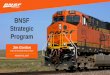 BNSF Strategic Program - BNSF Strategic Program Jim Gordon DIRECTOR ECONOMIC DEVELOPMENT AUGUST 15,