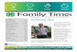 Family Times - fonddulac.extension.wisc.edu · Family Times October 2019 (920)929-3170 Page 1 IN THIS ISSUE National 4-H Week pg 2 New Family orner pg 3 Fostering Leadership The Extension
