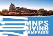 MNPS - United Way Nashville · 2017 MNPS GIVING CAMPAIGN As the 2017 Employee Giving Campaign kicks off, Metropolitan Nashville Public Schools asks that you give back by participating