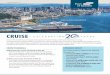 CRUISE - portseattle.org · cruise ship to homeport on the West Coast. • In 2019, Seattle will welcome the Norwegian Joy, the sister ship to the Bliss and Royal Caribbean’s Ovation