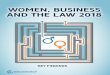 WOMEN, BUSINESS AND THE LAW 2018pubdocs.worldbank.org/en/102741522965756861/WBL-Key-Findings-Web-FINA… · Women, Business and the Law 2018 is the fifth edition in a series of biennial