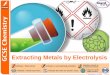 Extracting Metals by Electrolysis - todhigh.comtodhigh.com/.../uploads/2018/03/Extracting-Metals-by-Electrolysis.pdf · Electrolysis involves breaking down ionic compounds into simpler