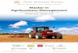 Master in Agribusiness Management · agribusiness system. ˜˚˛˝˙ˆˇ˘ ˇ ˆ˘ ˛˘ ˙˛˛ˇ˜˚ ˚ ˙ ˙ ˝ fi fi˝˙ˆˇ˘ 5 info@romebusinessschool.it Better Managers for a