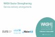 WASH Sector Strengtheningenterpriseinwash.info/wp-content/uploads/2018/07/Conference... · Timor-Leste: Sector Strengthening Workshop Service Delivery Arrangements Image: WaterAid/Tom