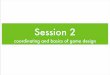 Session 2 - cs.joensuu.ficislas/blog/wp-content/uploads/2012/10/02_Session.pdf · Monday Oct. 8th Basics on game design Monday Oct. 15th Basics on educational games Monday Oct. 22th