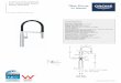 ESSENCE PROFESSIONAL PULL DOWN SINK MIXER · Pos.-nr. Product Description Order-nr. Units per package 1 1 2 1 3 1 3.1 1 4 1 Lever Cartridge Pull out spray 46927000 46965000 48347000