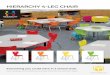 HIERARCHY 4-LEG CHAIR - moorecoinc.com · HIERARCHY 4-LEG CHAIR Position a student for learning with the Hierarchy 4-Leg Chair. With ergonomics in mind, the Hierarchy is a colorful
