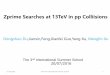 Zprime Searches at 13TeV in pp Colliisions - indico.ihep.ac.cn · 500 GeV – 1 TeV Sensitive to Z’ at √s