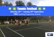 Tennis Festival - clubspark.lta.org.uk Tennis Festival Monday 23rd th– Sunday 29 September FREE Coaching Programme all week. Lymm Lawn Tennis Club are offering FREE tennis coaching