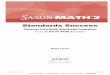 Standards Success - sca.district70.org Math... · Letter from the Author Teachers who use Saxon Math 2 know that the program helps children become competent and confident learners