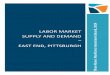 LABOR MARKET SUPPLY AND DEMAND ~ East End, PITTSBURGH · xii East End Workforce Supply-Demand Analysis, completed by 3 Rivers Workforce Investment Board, July 2014 Labor Market Supply