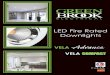 LED Fire Rated Downlights - electricalcontractingnews.co.ukelectricalcontractingnews.co.uk/.../2018/03/Vela-Range-Brochure-Nov-17.pdf · VELA Ad a ce 5 Year Warranty (+44 (0) 1279