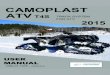 CAMOPLAST ATV T4S TRACK SYSTEM - Off-the-road Tires ... · The way the Camoplast Hi-Performance Tracks Camoplast ATV T4S track system is used has a direct link with the longevity